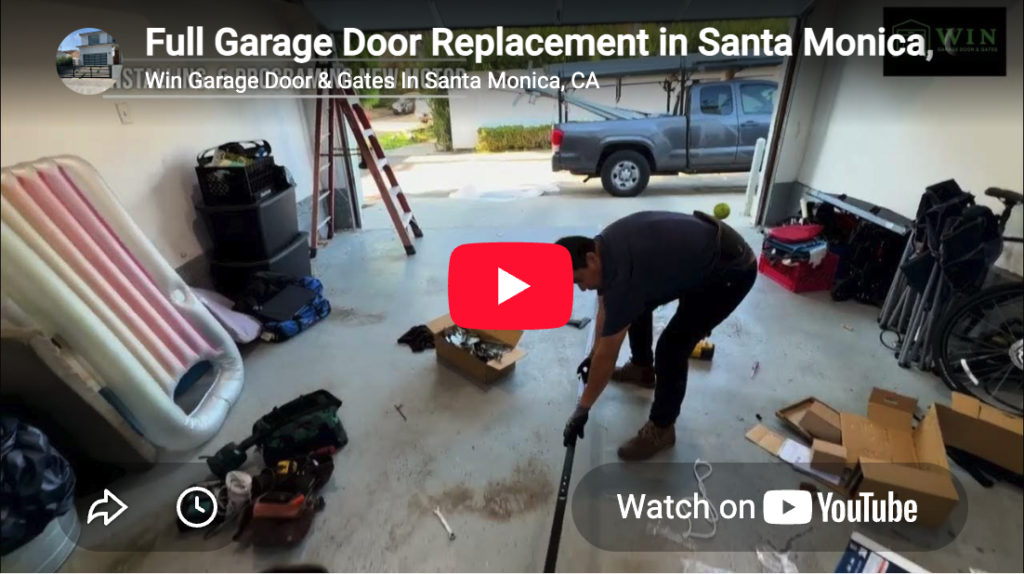 Garage door replacement in Santa Monica, CA