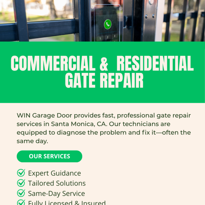 Commercial & Residential Gate Repair